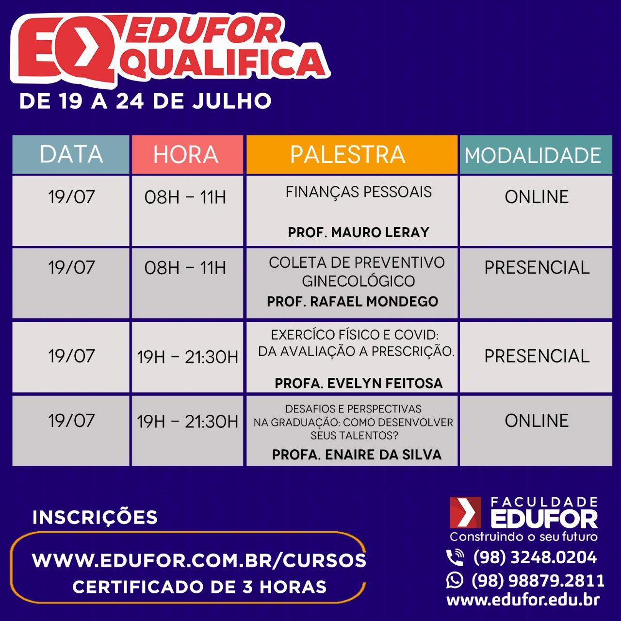 Edufor Qualifica - 6ª Edição