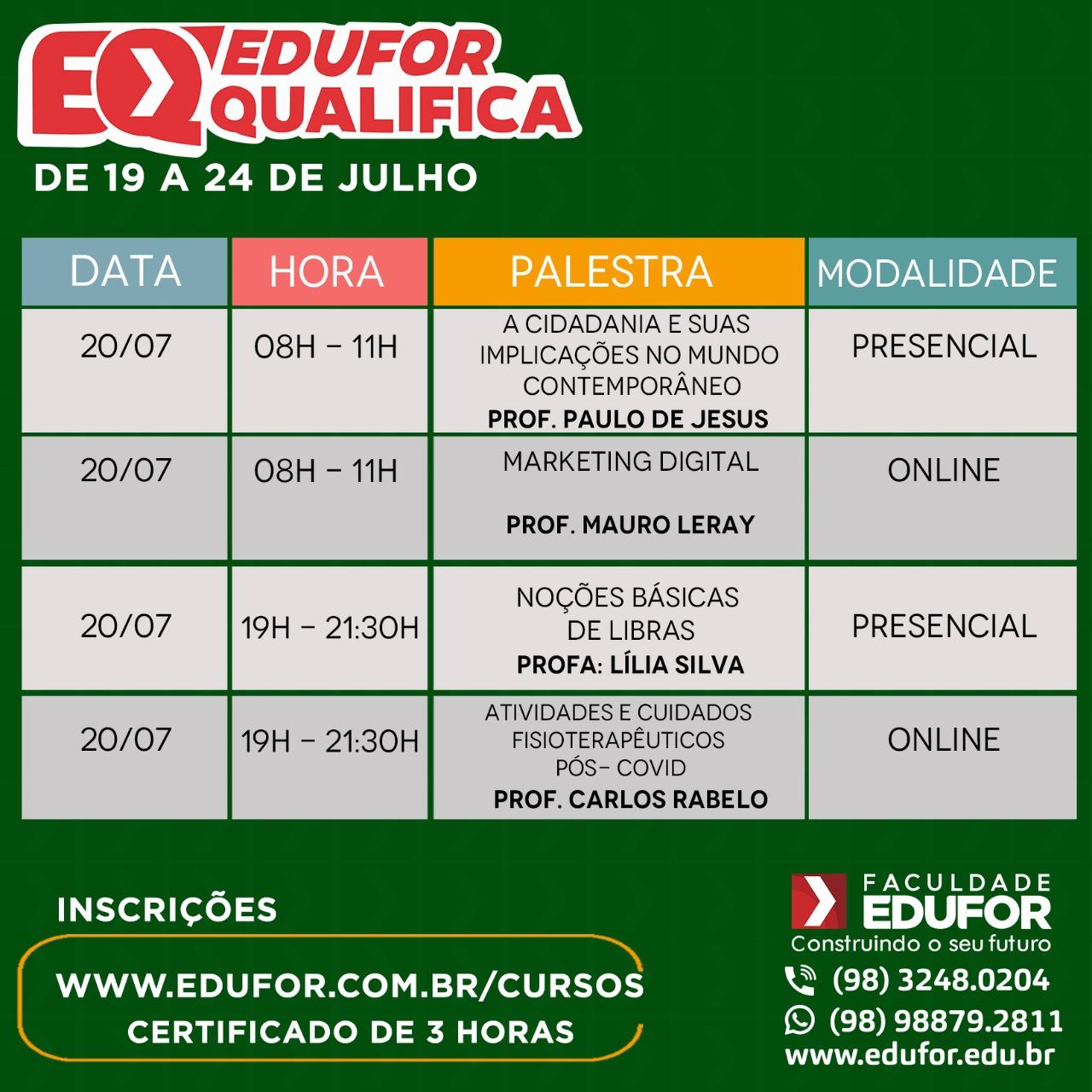 Edufor Qualifica - 6ª Edição