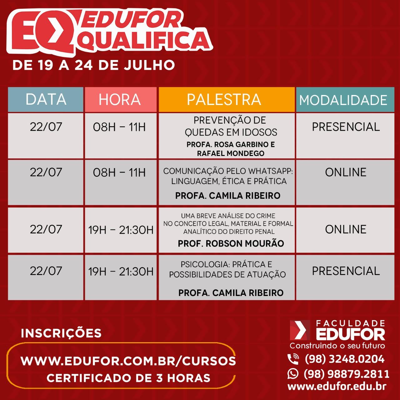 Edufor Qualifica - 6ª Edição