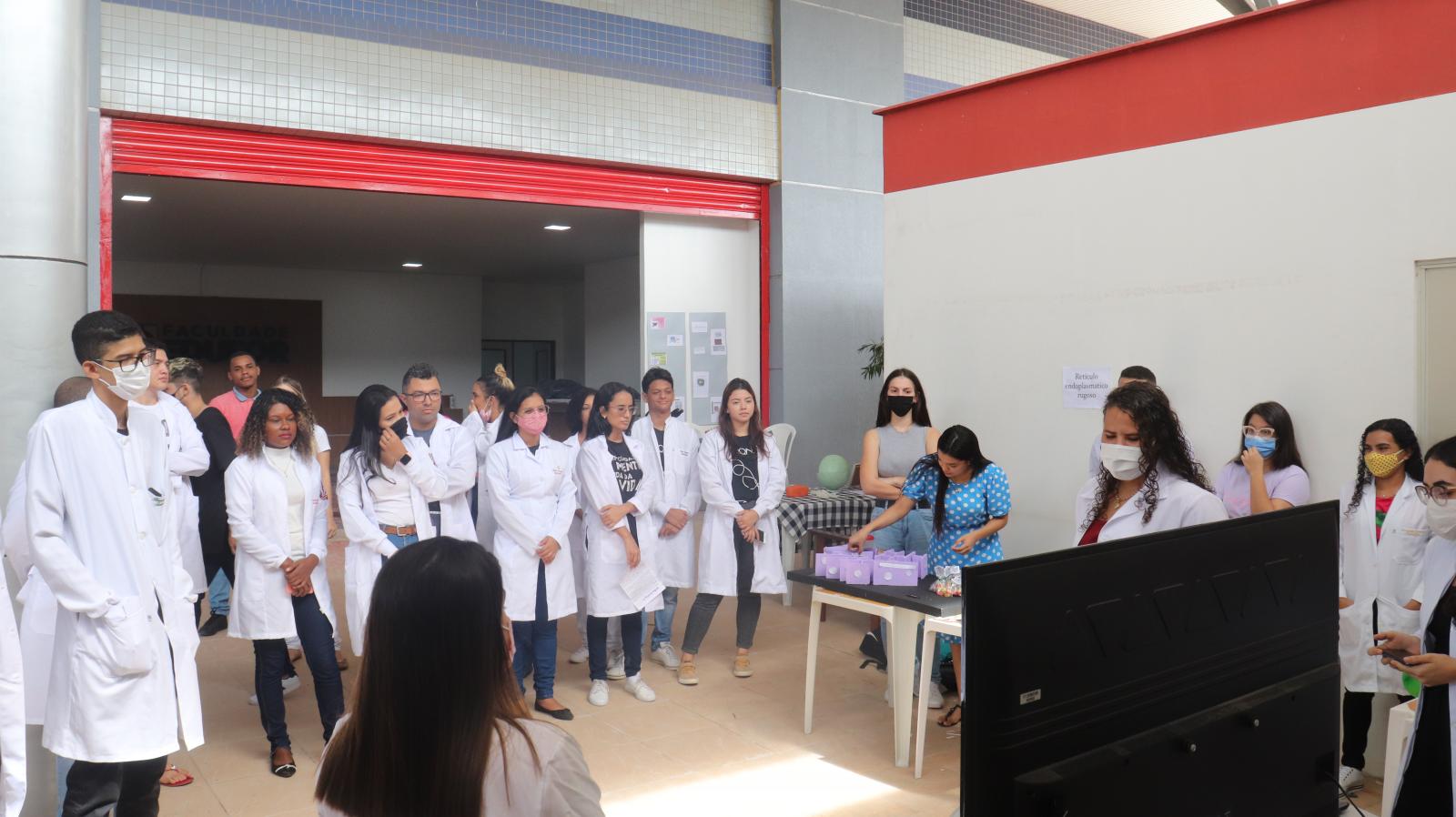 Alunos de Odontologia e Farmácia promovem exposição na Edufor