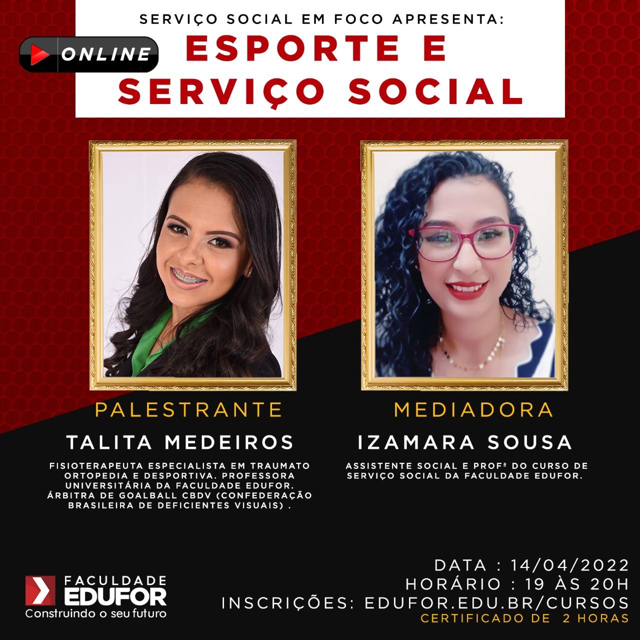Serviço Social em Foco Apresenta: Esporte e Serviço Social