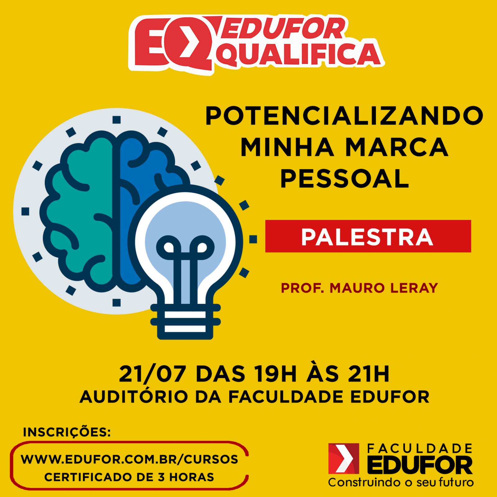 Faculdade Edufor São Luís realizará a 7ª edição do Edufor Qualifica