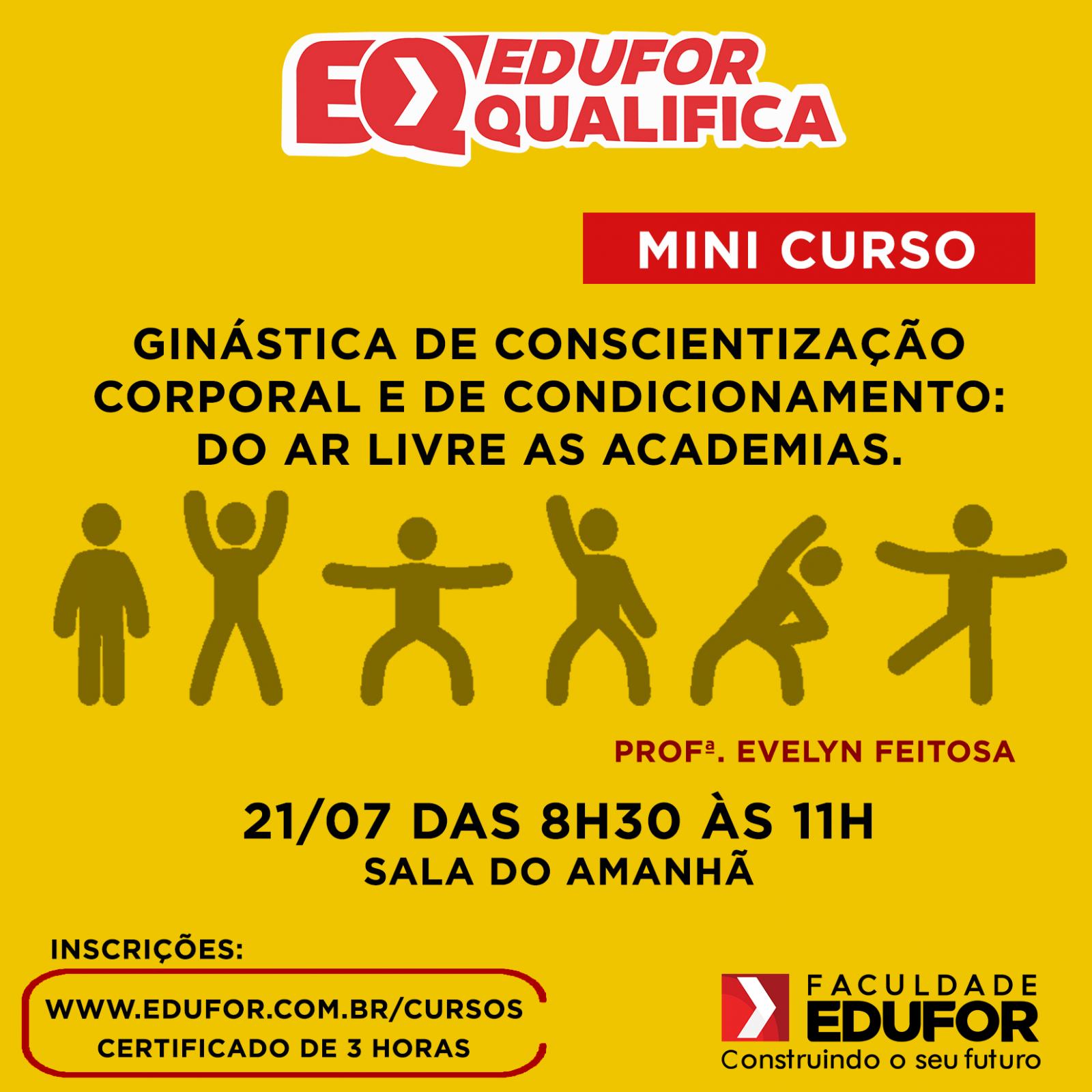 Faculdade Edufor São Luís realizará a 7ª edição do Edufor Qualifica