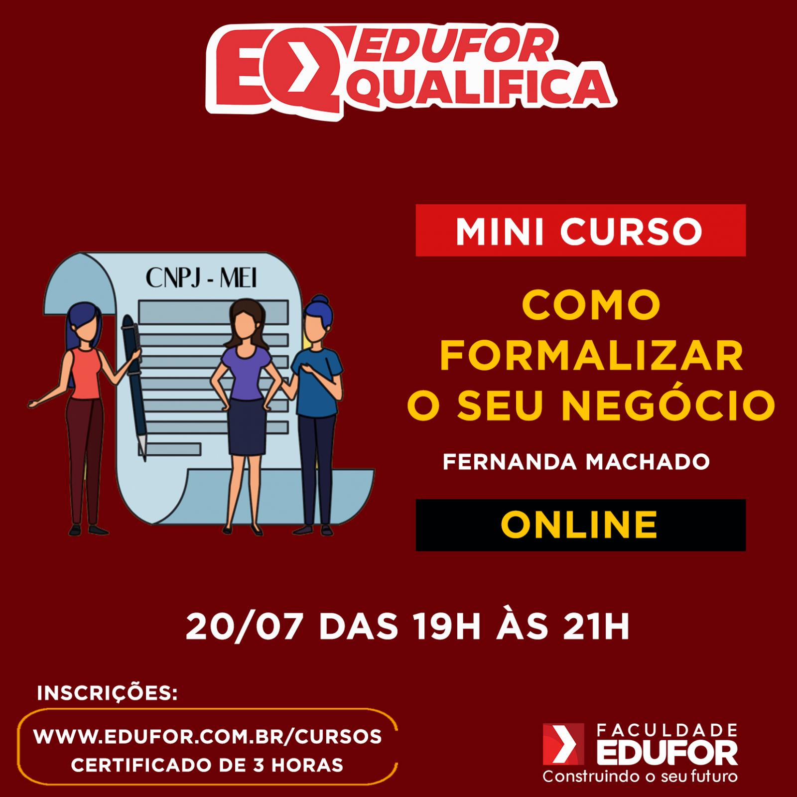Faculdade Edufor São Luís realizará a 7ª edição do Edufor Qualifica